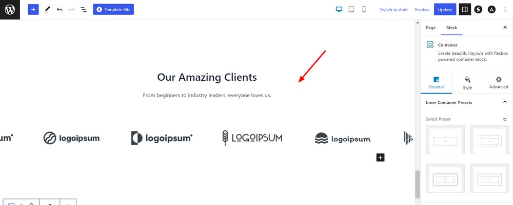 How To Create a Landing Page in WordPress (3 Methods) Update clients content