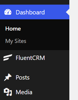 WordPress Email Marketing: In-Depth Tutorial, Useful Plugins and Automations Access FluentCRM from WordPress dashboard