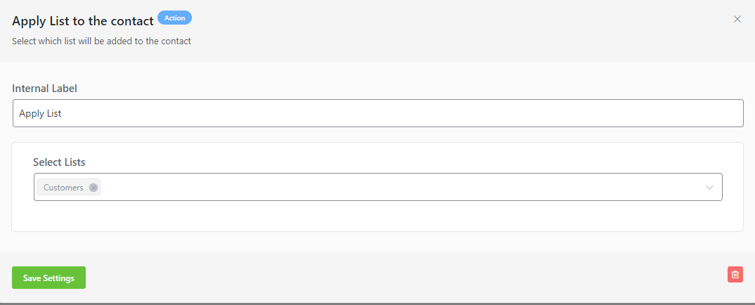 WordPress Email Marketing: In-Depth Tutorial, Useful Plugins and Automations Apply list to the contact