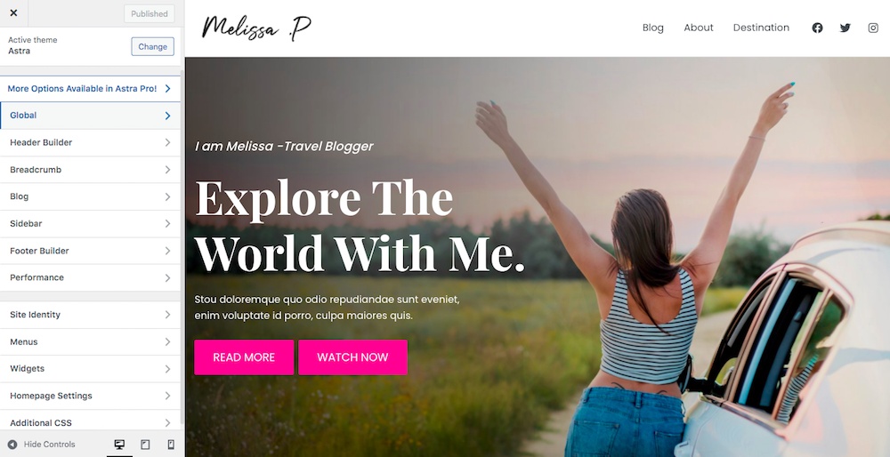 How To Change Font in WordPress – 7 Ways That Take Less Than a Minute! How to Change WordPress Fonts Using the Astra Theme Customizer