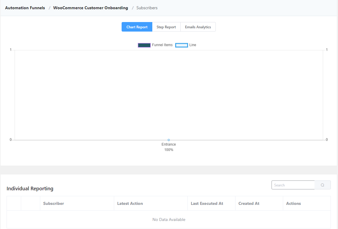 WordPress Email Marketing: In-Depth Tutorial, Useful Plugins and Automations Automation funnel report