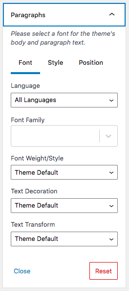 How To Change Font in WordPress – 7 Ways That Take Less Than a Minute! Change font paragraph settings