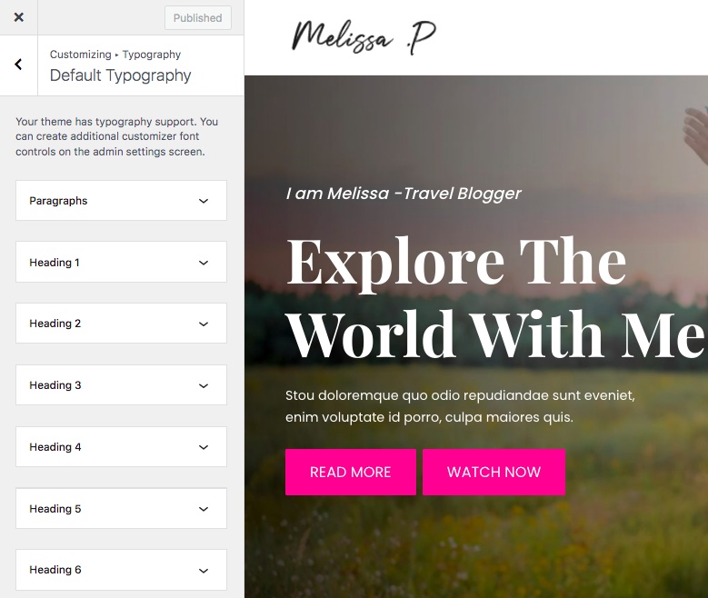 How To Change Font in WordPress – 7 Ways That Take Less Than a Minute! Default Typography