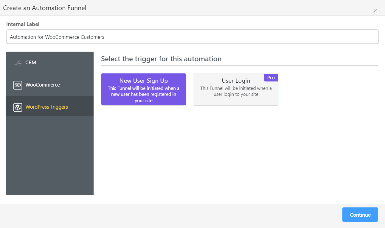 WordPress Email Marketing: In-Depth Tutorial, Useful Plugins and Automations FluentCRM automation trigger