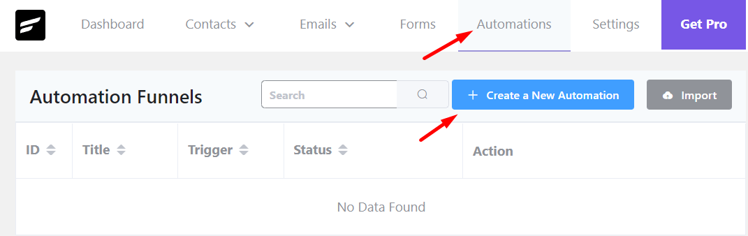 WordPress Email Marketing: In-Depth Tutorial, Useful Plugins and Automations FluentCRM create new automations