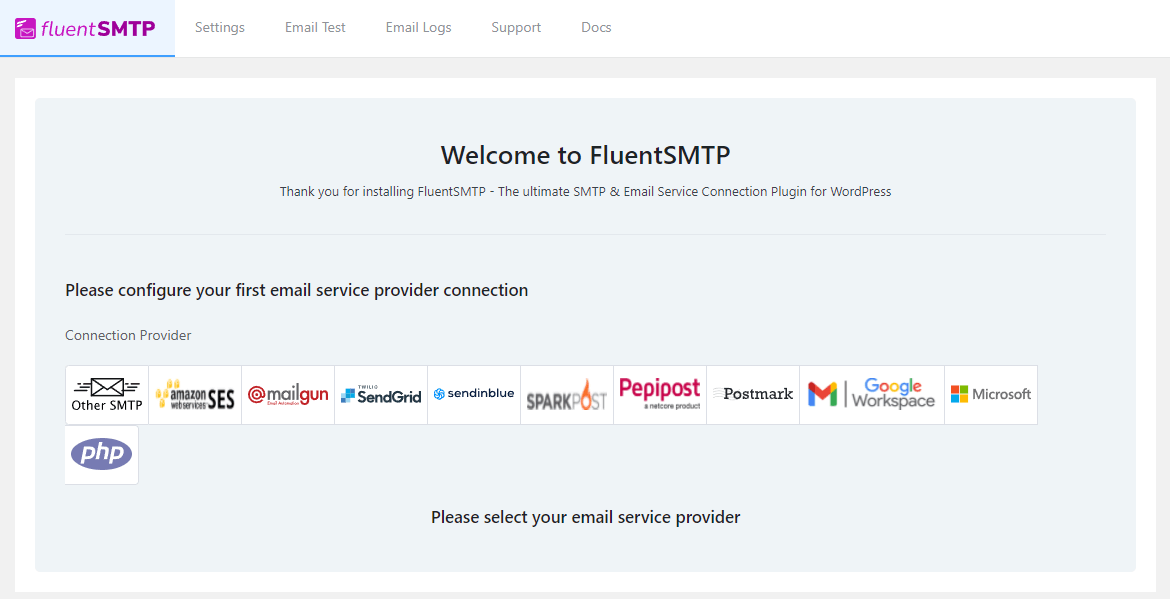 WordPress Email Marketing: In-Depth Tutorial, Useful Plugins and Automations FluentSMTP settings