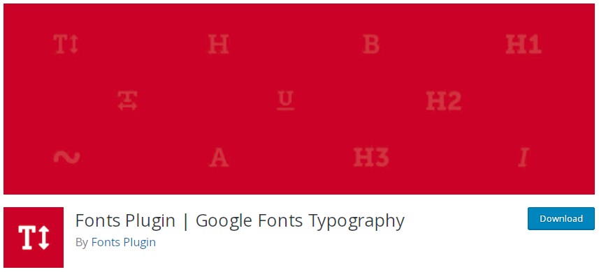 How To Change Font in WordPress – 7 Ways That Take Less Than a Minute! Fonts Plugin Google Fonts Typography WordPress plugin