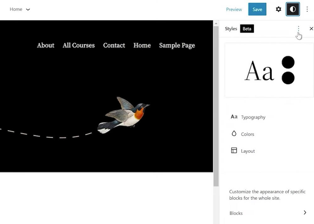 WordPress 5.9 - What’s New in the Latest WordPress Update? FSE global typography