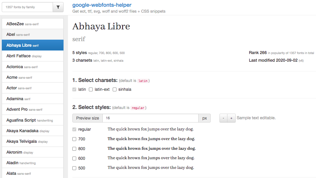 How To Change Font in WordPress – 7 Ways That Take Less Than a Minute! Google Fonts Abhaya Libre font