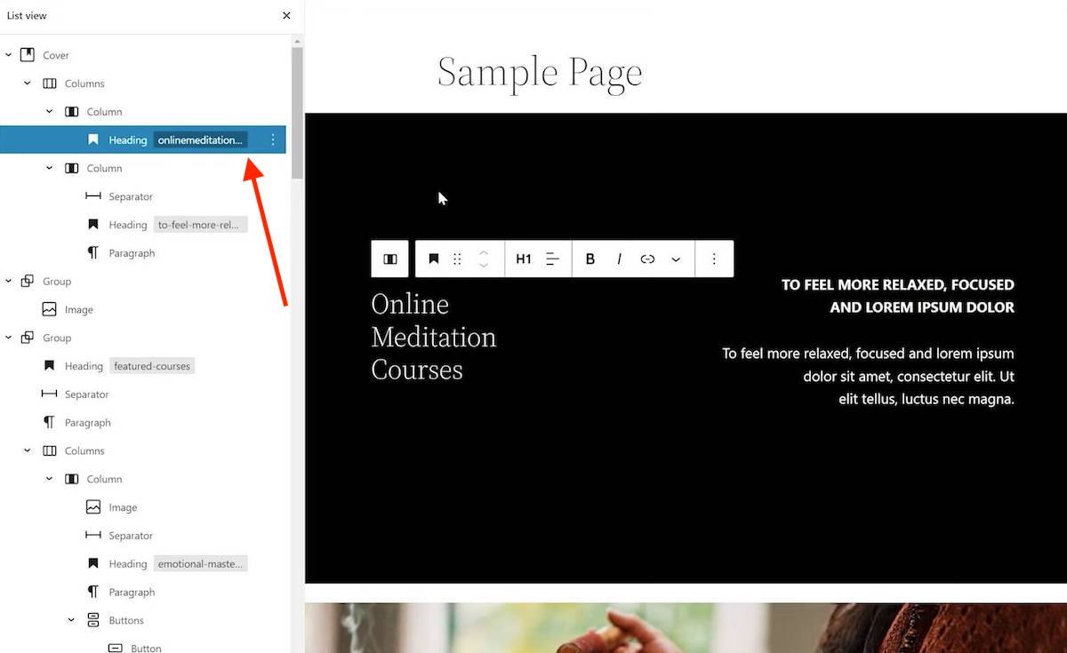 WordPress 5.9 - What’s New in the Latest WordPress Update? gutenberg List View