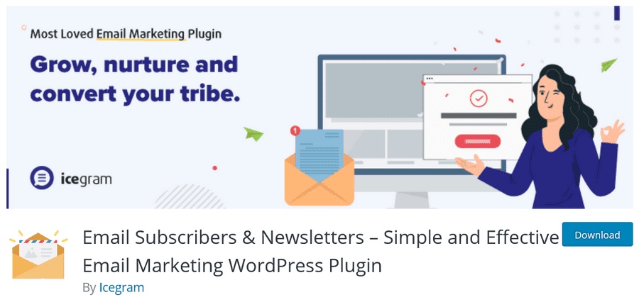 WordPress Newsletters: 9 Effective Plugins + How To Guide Email Subscribers & Newsletters plugin