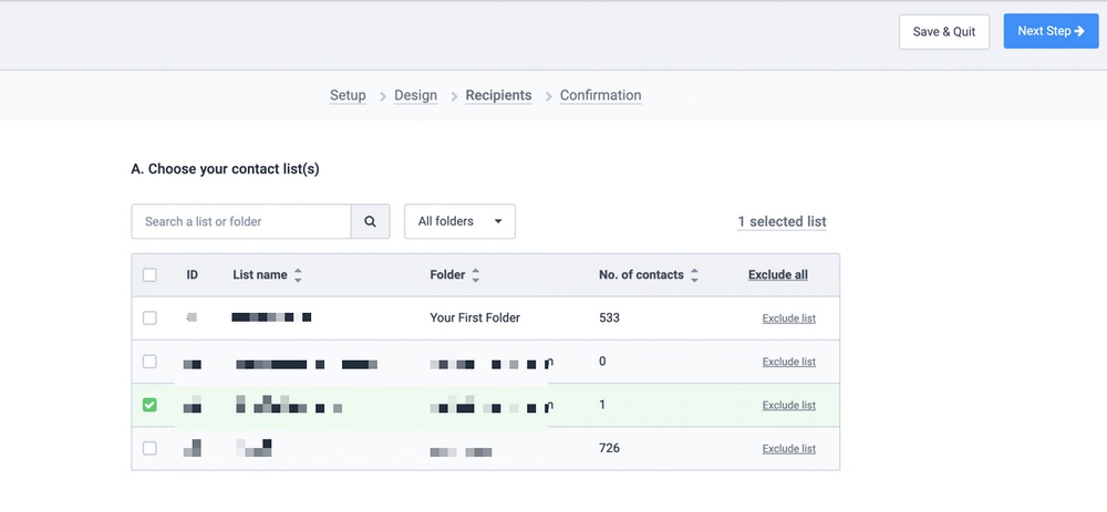 WordPress Newsletters: 9 Effective Plugins + How To Guide SendinBlue campaign recipients