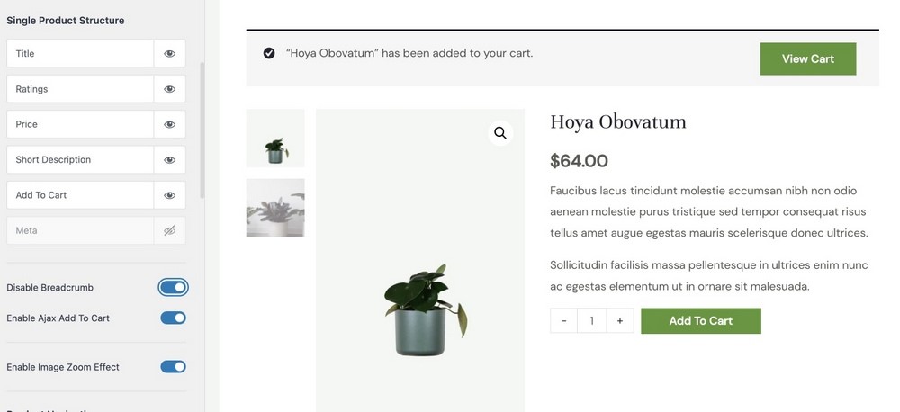 How To Customize the WooCommerce Product Page To Get More Sales Astra single product structure settings