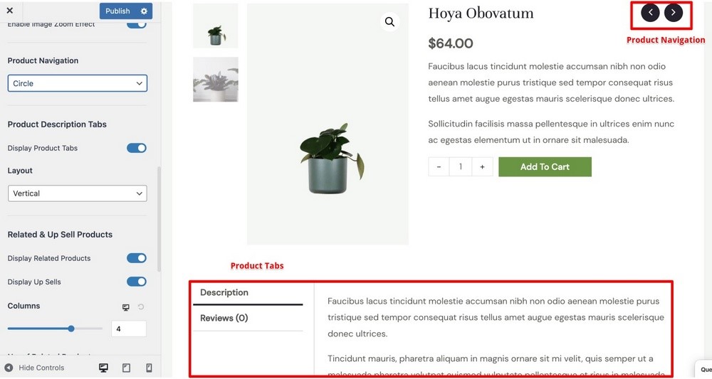 How To Customize the WooCommerce Product Page To Get More Sales Single product navigation WooCommerce setting