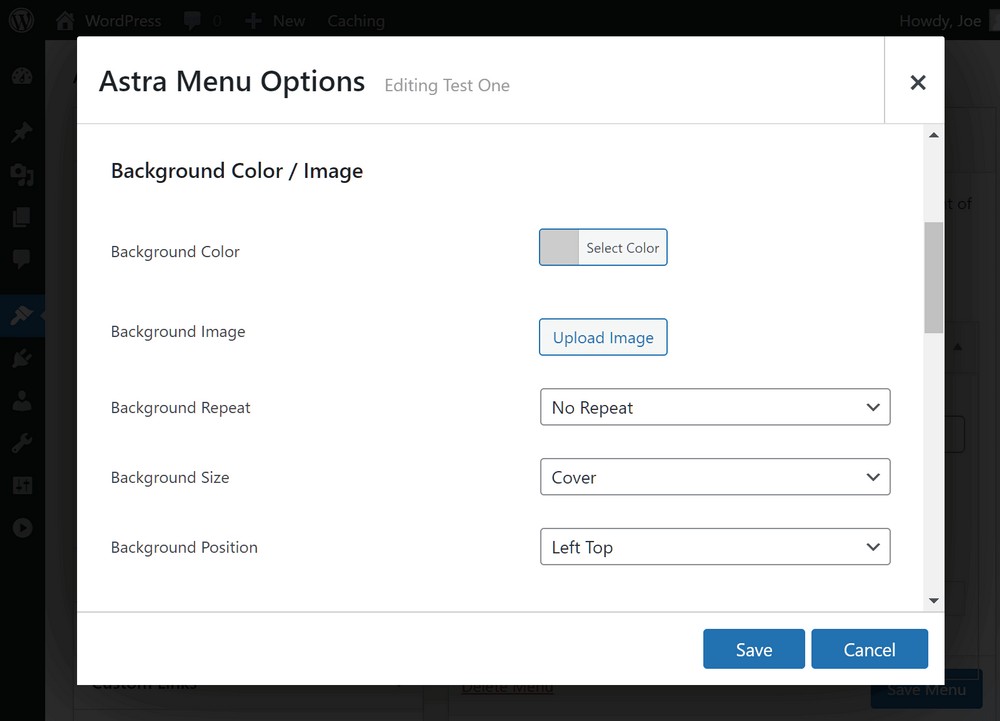 How To Create Mega Menu in WordPress – Mega Menus Made Easy! Mega menu background color settings