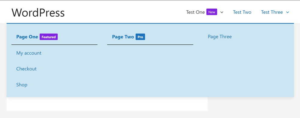 How To Create Mega Menu in WordPress – Mega Menus Made Easy! Mega menu example