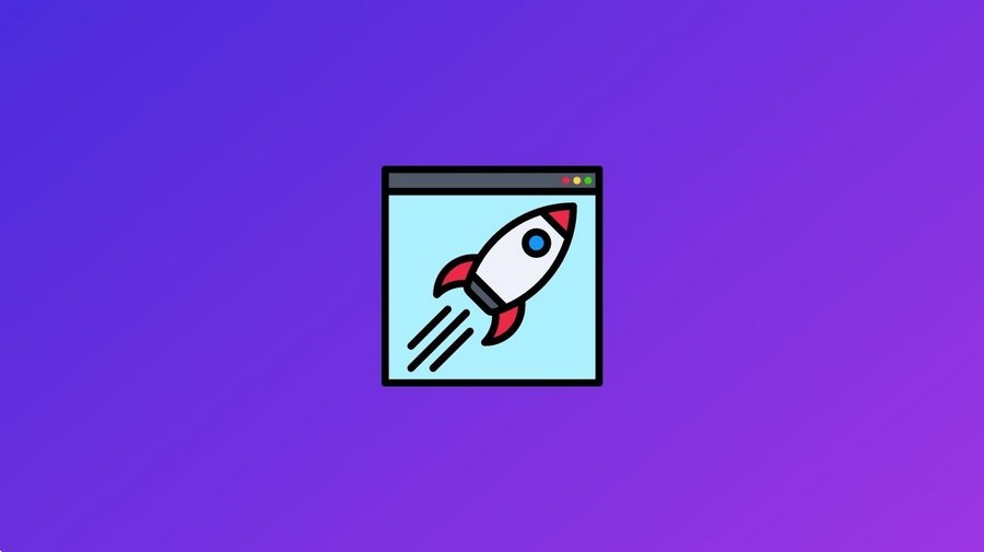 How To Optimize Blog Posts for SEO: 15 Ways to Boost Website Traffic Rocket logo stock image
