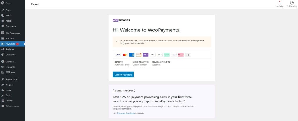 Elementor + WooCommerce: How To Build an Amazing eCommerce Website WooCommerce Payment Setup