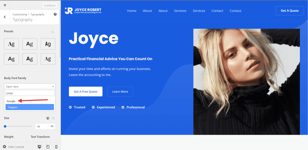 How to Remove Google Fonts Suggestions in Astra Theme? Astra typography settings