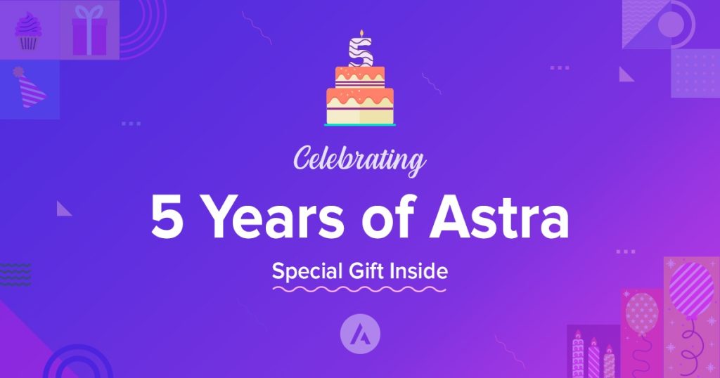 Celebrating 5 Wonderful Years of Togetherness, Trust, and Success! Astra 5th birthday sale