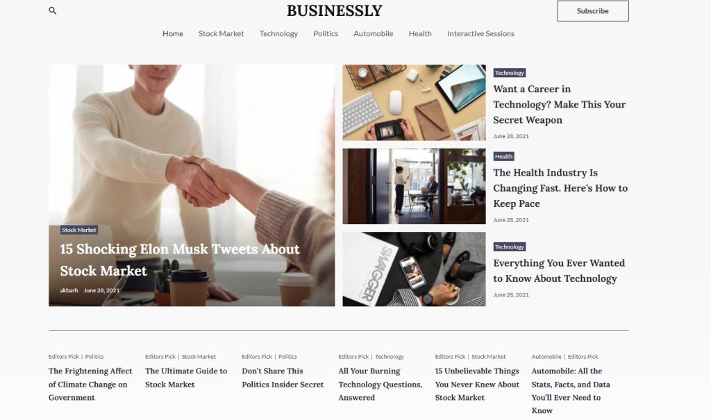32 Best Adsense Friendly WordPress Themes (Free and Premium Options) Business Blog Astra template