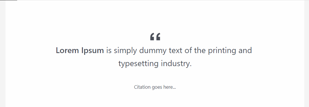 Improved Block Editor Experience with Astra Pullquote & Quote block