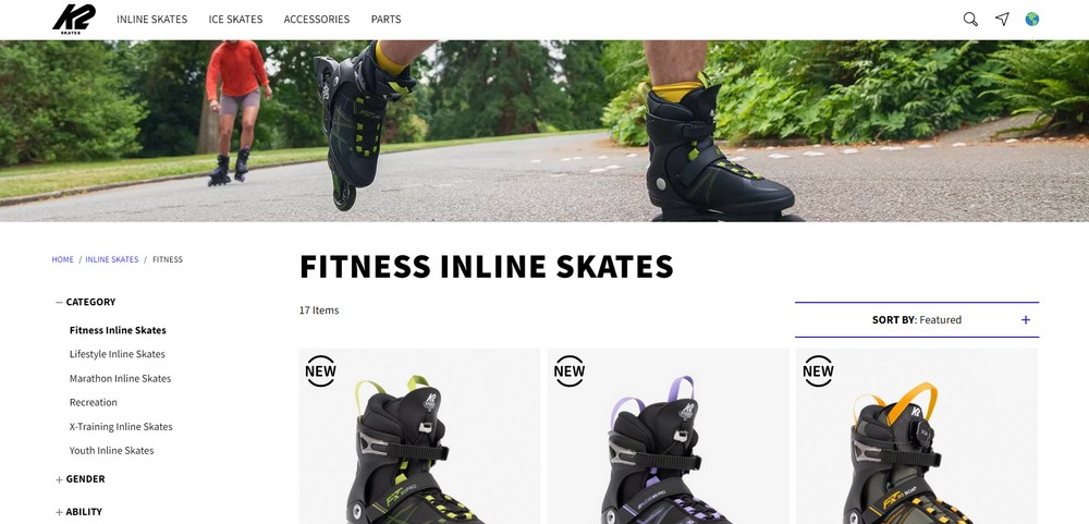 Headless Ecommerce: Description, Examples and How To Get Started K2 Sports homepage