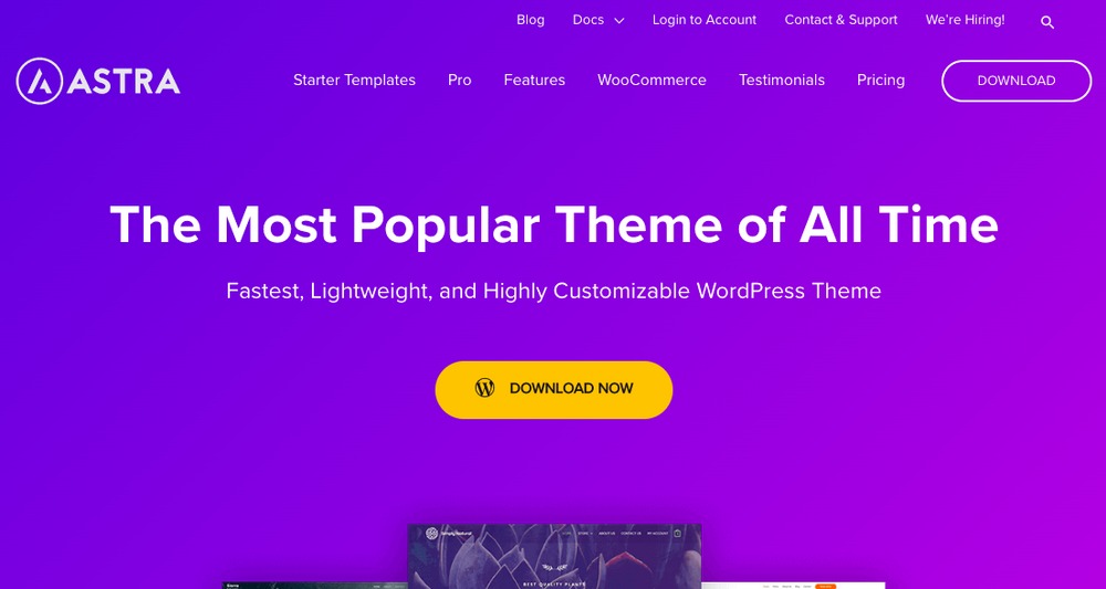 The Best 28 WordPress Nature Themes for Lovers of the Outdoors Astra WordPress Theme