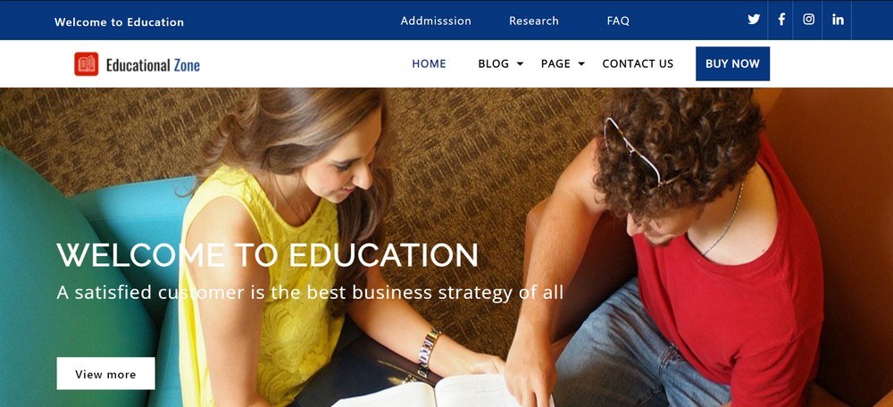15 Best WordPress LMS Themes for Elearning Websites (Free and Paid Options) educational zone LMS theme