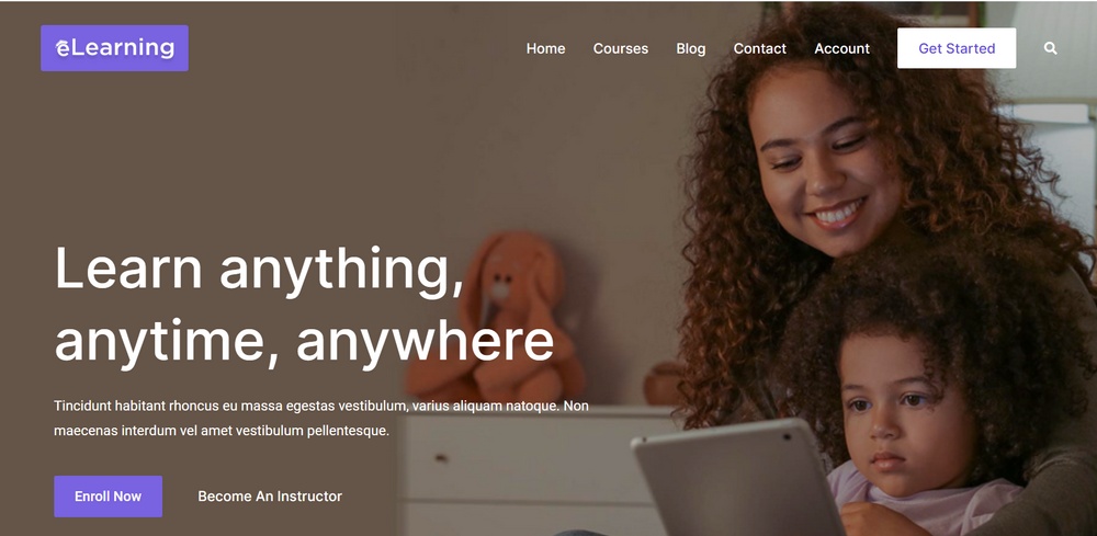 15 Best WordPress LMS Themes for Elearning Websites (Free and Paid Options) elearing website demo site