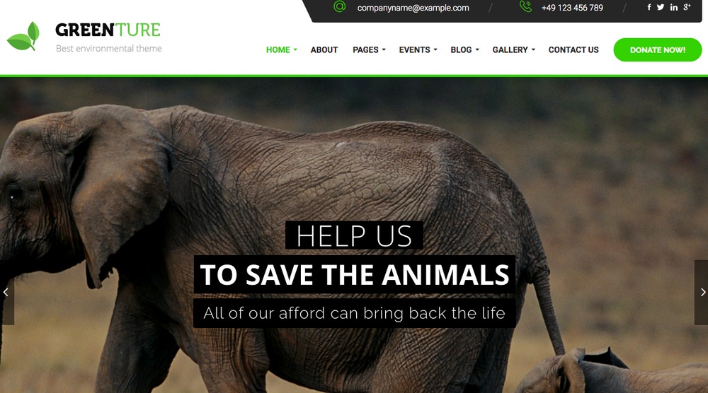 The Best 28 WordPress Nature Themes for Lovers of the Outdoors Greenture Nature WordPress Theme