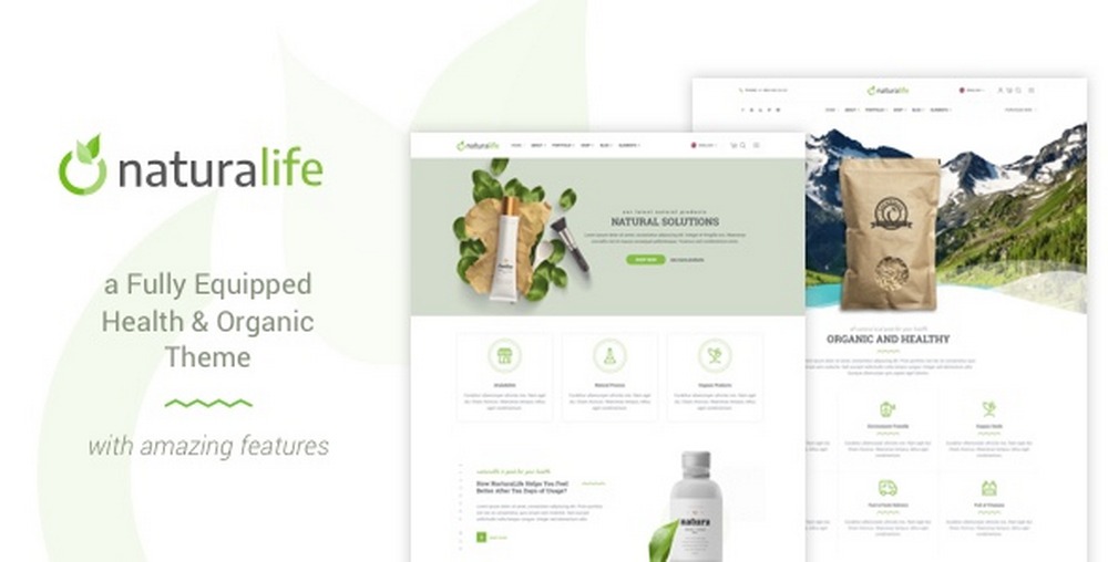 The Best 28 WordPress Nature Themes for Lovers of the Outdoors NaturaLife WordPress Theme