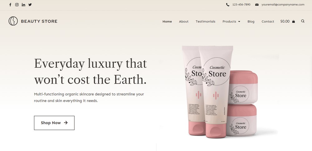 40 Best Free WordPress eCommerce Themes – Online Stores Made Easy! Rishi shop WordPress theme