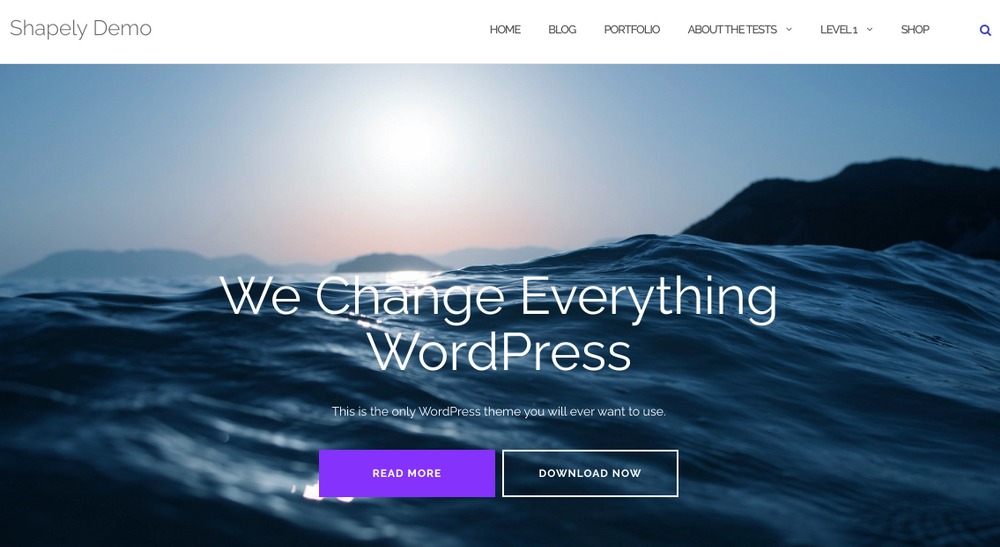 The Best 28 WordPress Nature Themes for Lovers of the Outdoors Shapely WordPress Theme