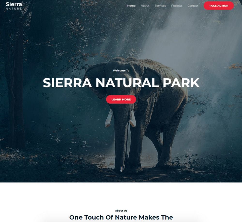The Best 28 WordPress Nature Themes for Lovers of the Outdoors Sierra Nature Starter Template