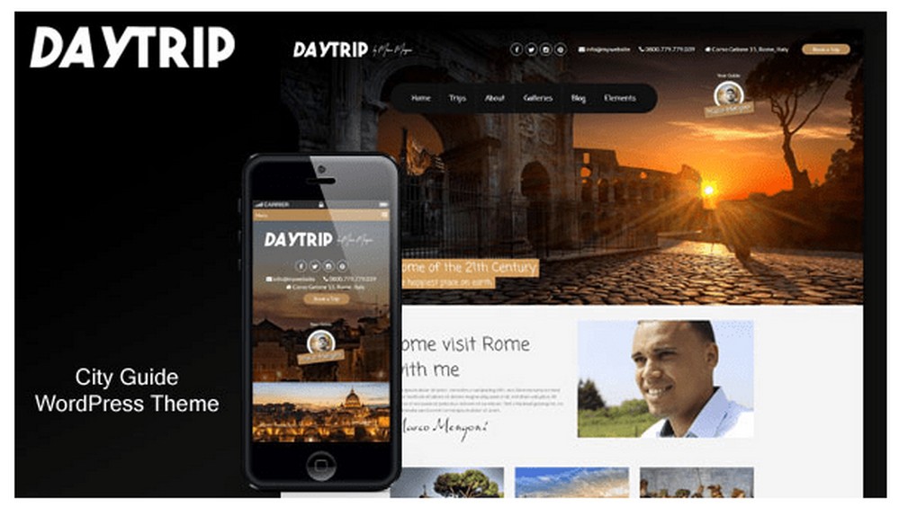 The 23 Best Logistics and Transport WordPress Themes (Free and Paid) 7theme best transportation WordPress theme