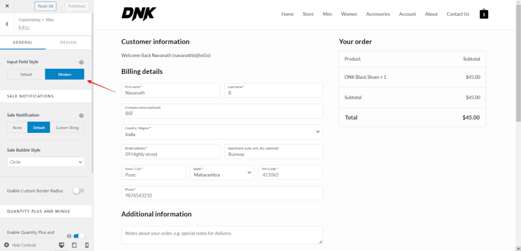 Misc - WooCommerce woocommerce - Misc Options