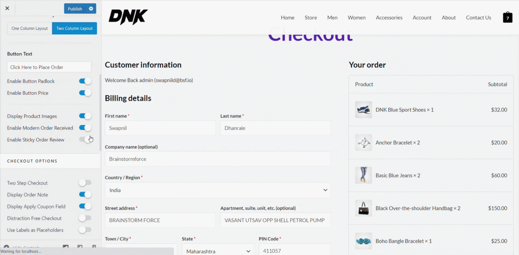 Improvements on the CheckOut page(Astra 3.9.0) Sticky Order Review