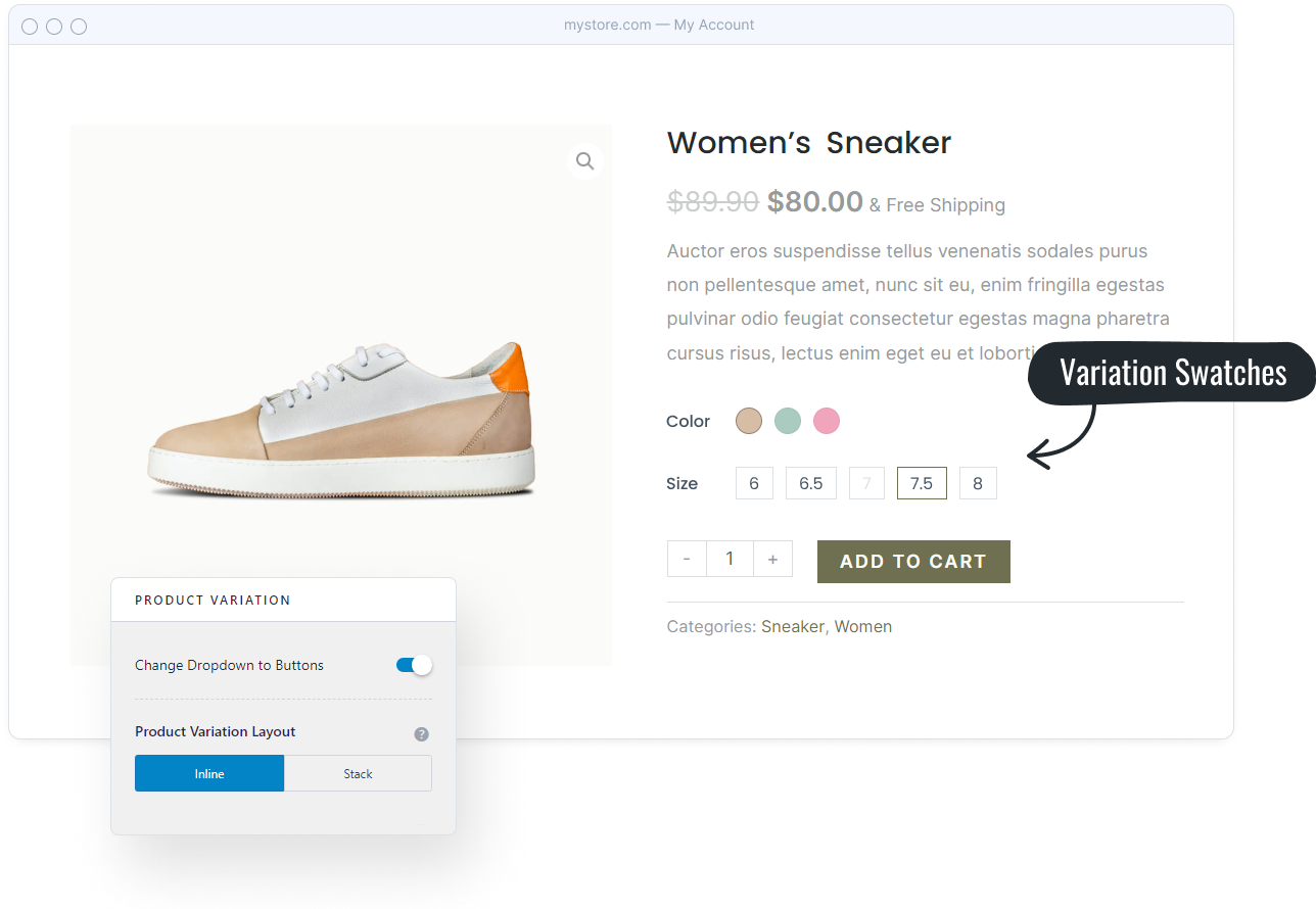 Introducing Astra 3.9: Create the Ultimate Shopping Experience Astra 3.9 modern Variation swatches