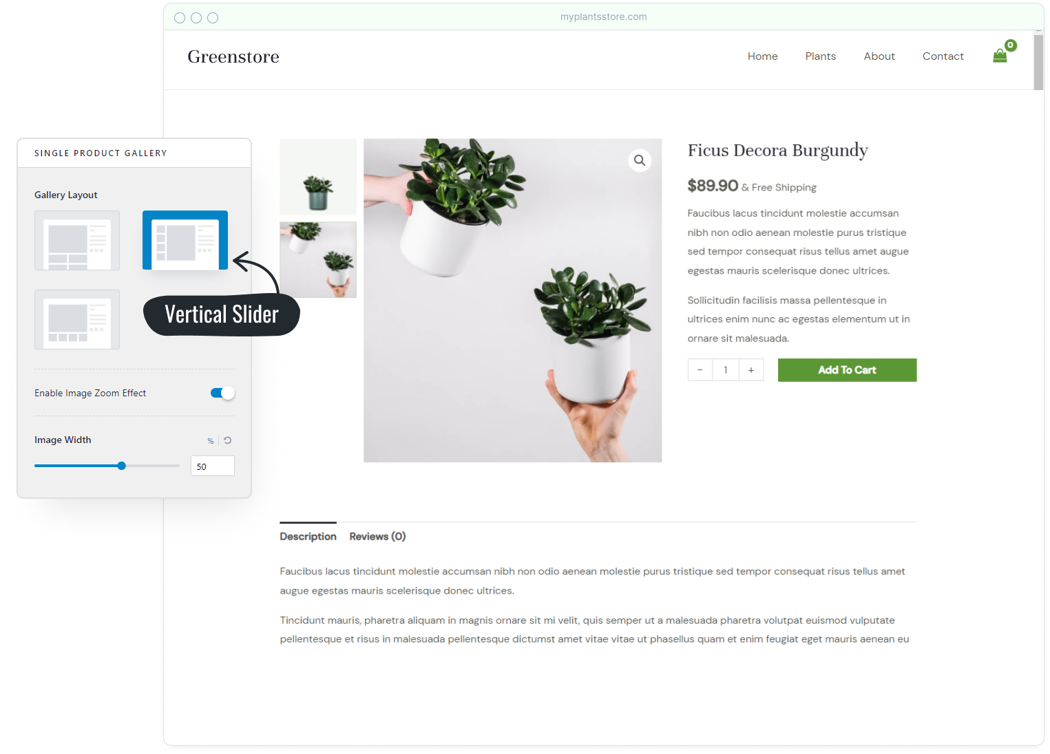 Introducing Astra 3.9: Create the Ultimate Shopping Experience Astra single product gallery vertical slider