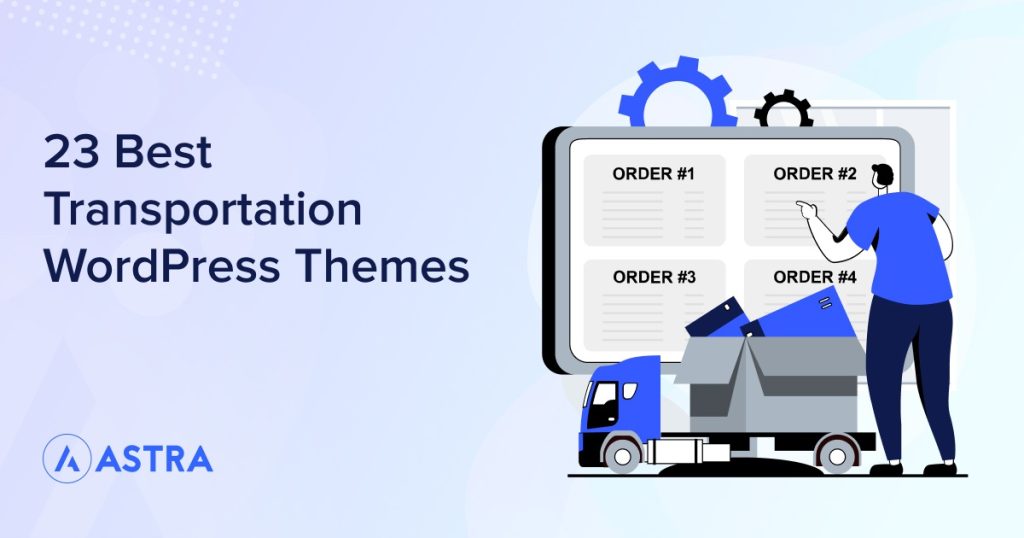 The 23 Best Logistics and Transport WordPress Themes (Free and Paid) best transportation WordPress themes