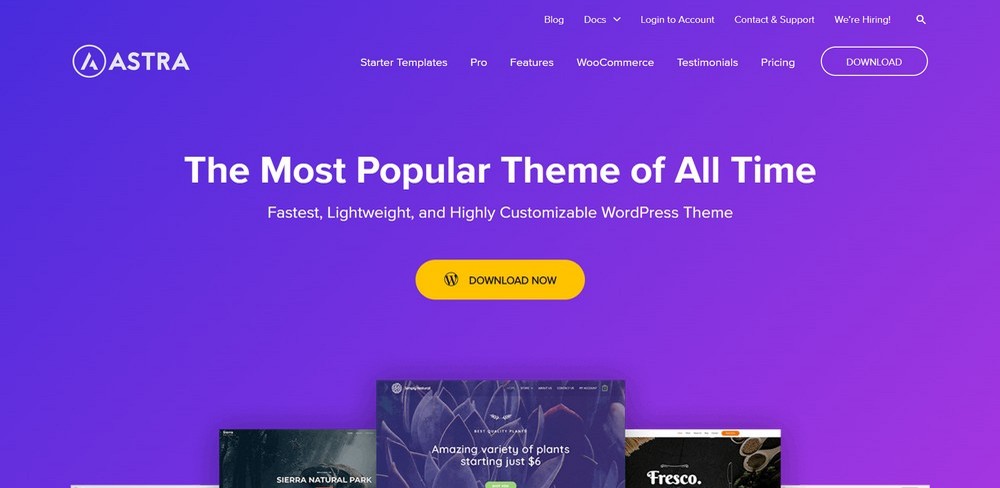 The 23 Best Logistics and Transport WordPress Themes (Free and Paid) Best transportation WordPress theme - Astra