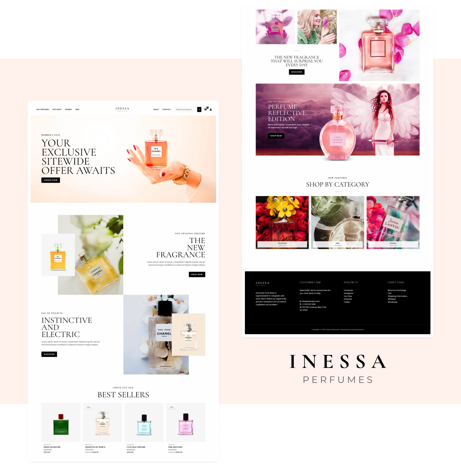 Introducing Astra 3.9: Create the Ultimate Shopping Experience Inessa Perfumes Starter Template