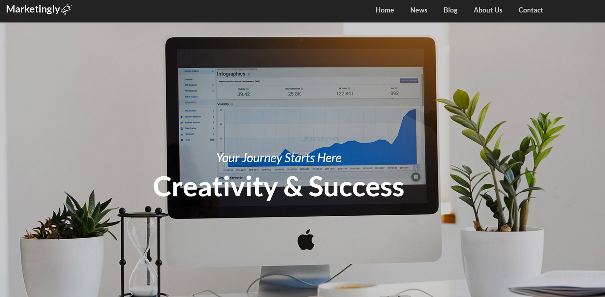 Elevate Your Brand: 28 Proven Digital Agency WordPress Themes marketingly screenshot