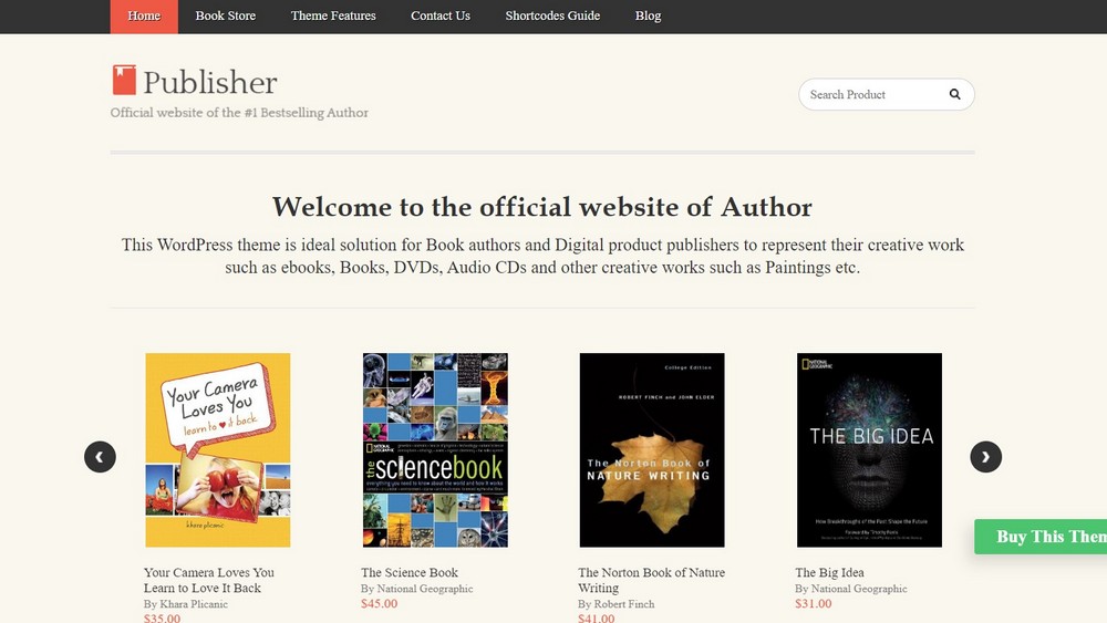 26 Best Bookstore WordPress Themes for Selling Books Publisher WordPress theme