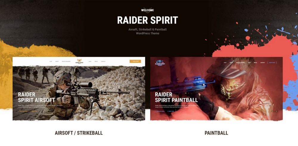 25 Best WordPress Gaming Themes - Free and Premium Options Raider Spirit WordPress theme