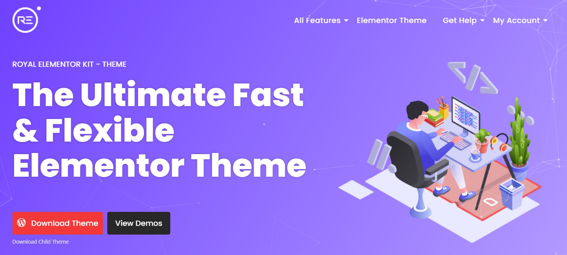 Elevate Your Brand: 28 Proven Digital Agency WordPress Themes royal elementor kit template