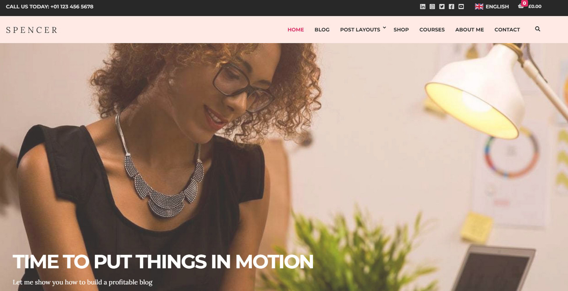Elevate Your Brand: 28 Proven Digital Agency WordPress Themes spencer screenshot