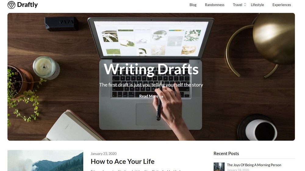 26 Best Bookstore WordPress Themes for Selling Books Writers Blogily theme