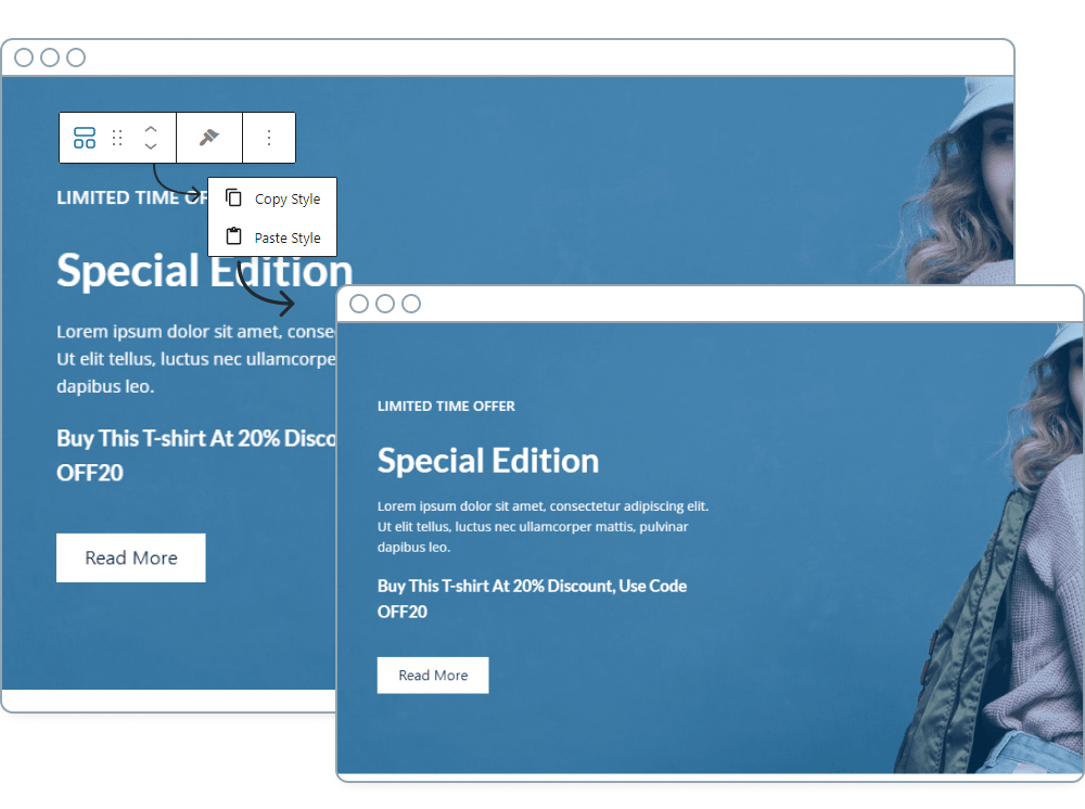 Announcing Spectra 2.0: The visual page builder for ultra fast websites Spectra copy paste options